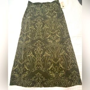 Notations midi skirt